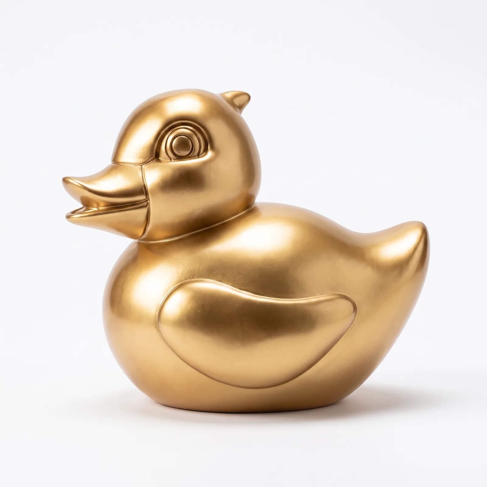 Badeend Beeld – Antiek Goud Luxe Decoratie