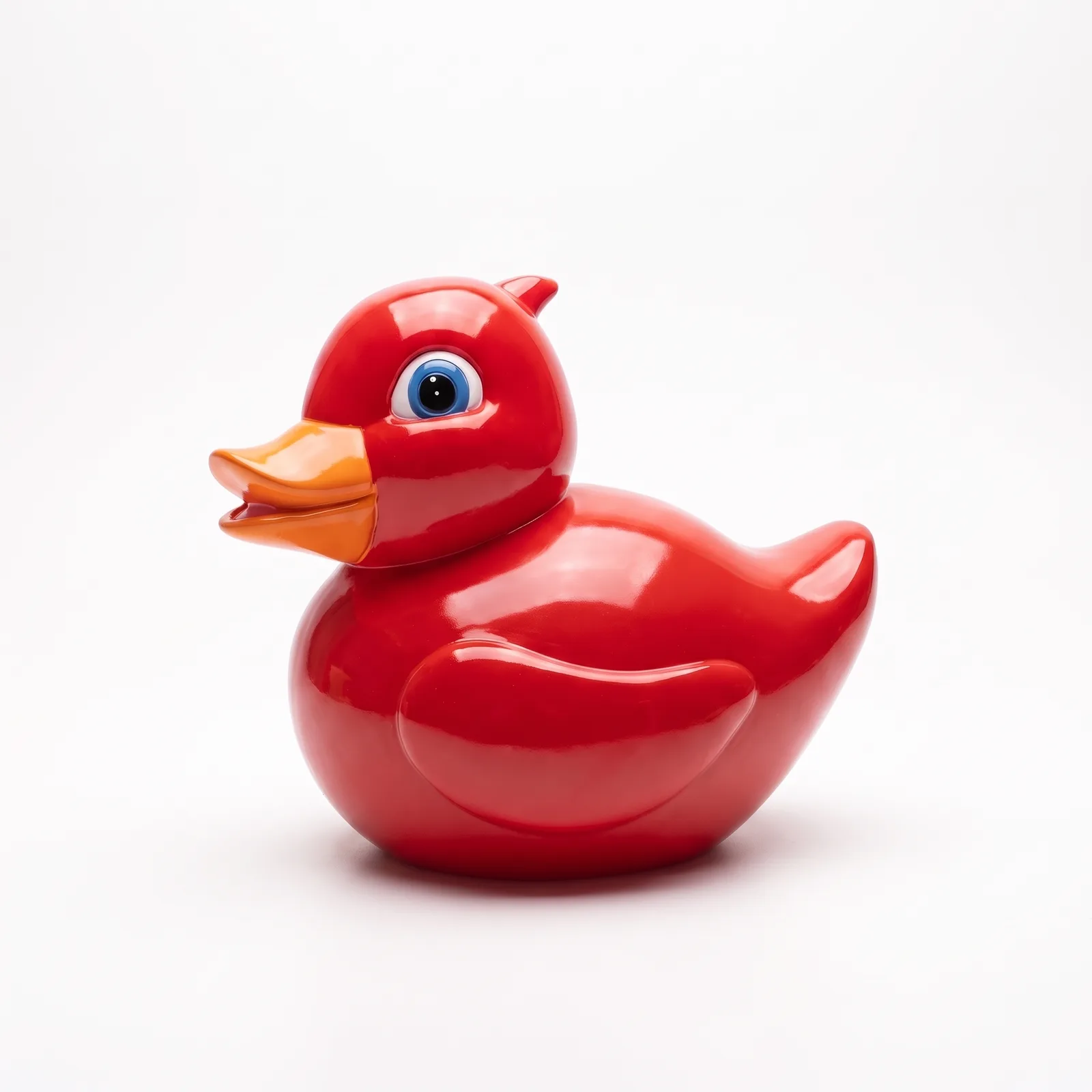 Badeend Beeld – Rood Luxe Decoratie
