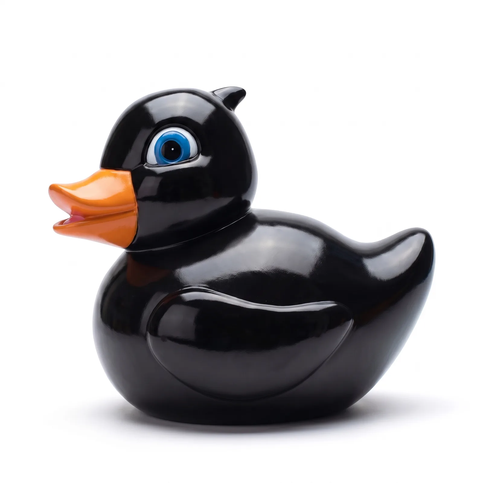 Badeend Beeld – Zwart Luxe Decoratie