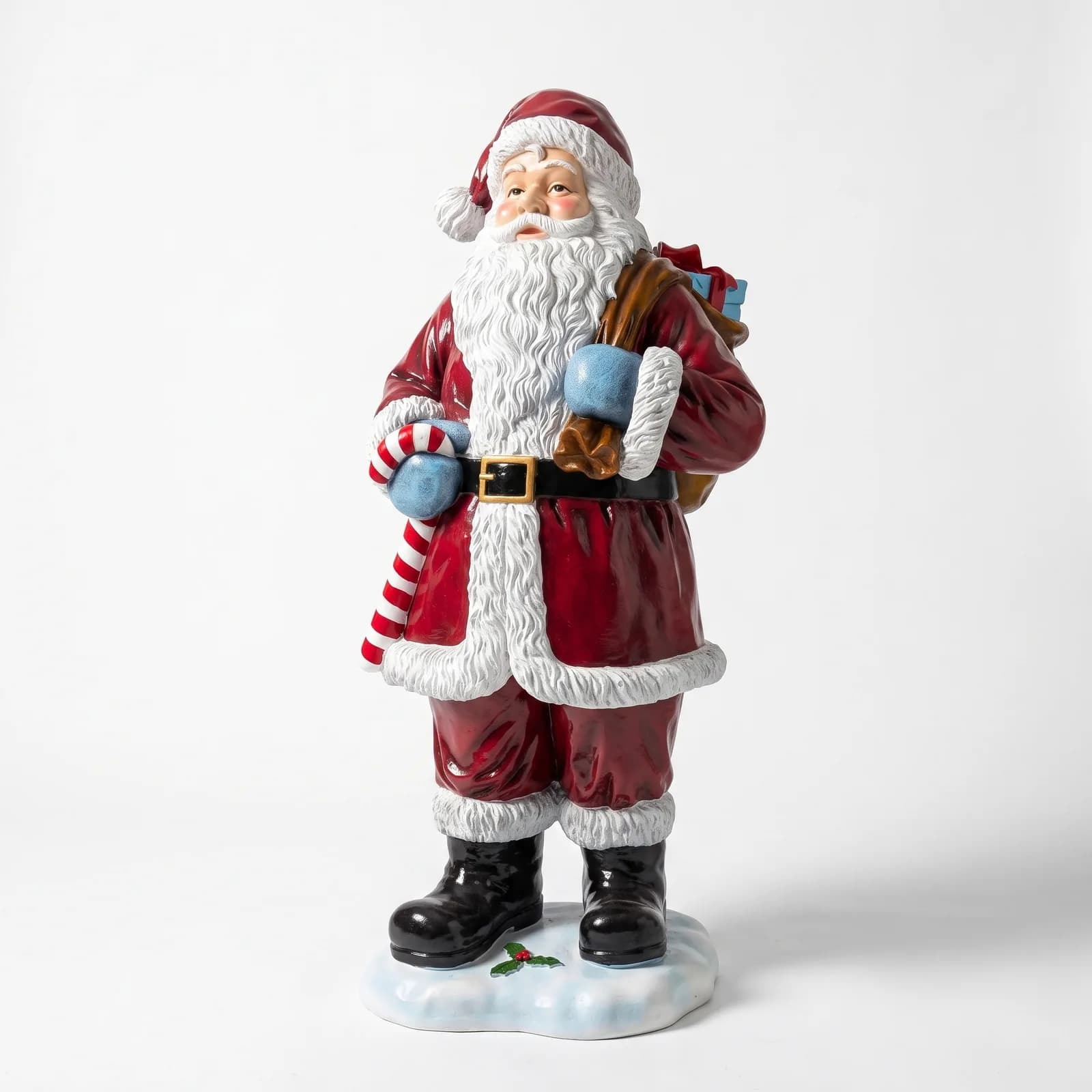 Kerstman 145cm – Met Kerstlolly En Cadeauzak Kerstdecoratie