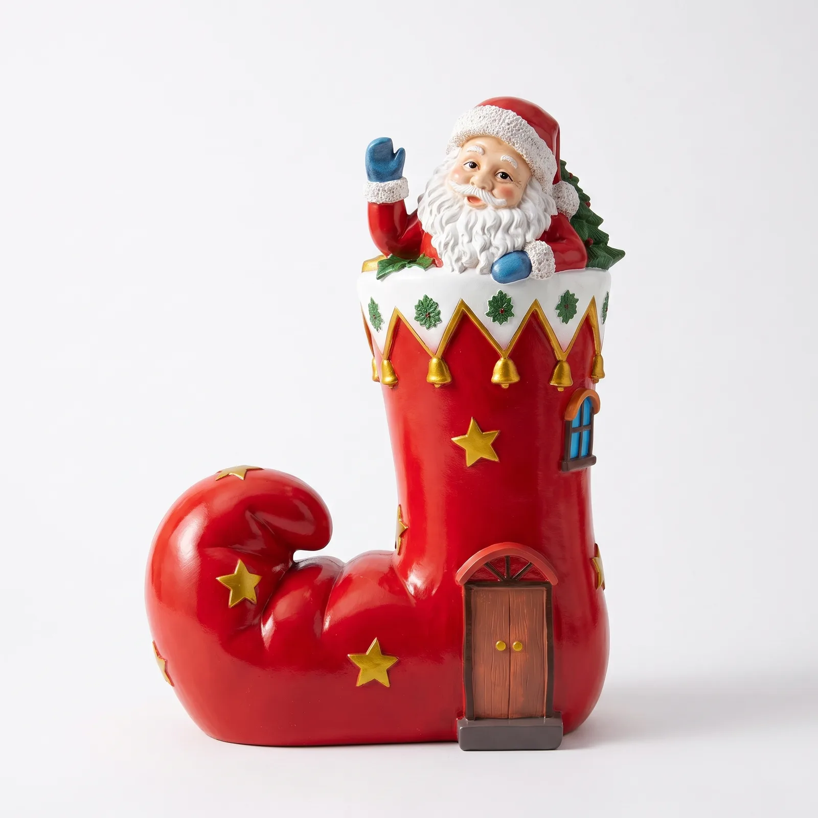 Kerstman 80cm – In Kerstlaars Kerstdecoratie