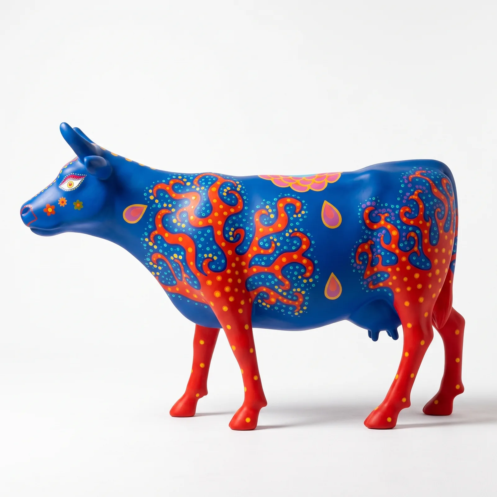 Koe Beeld Groot Koraal – Staand 153cm
