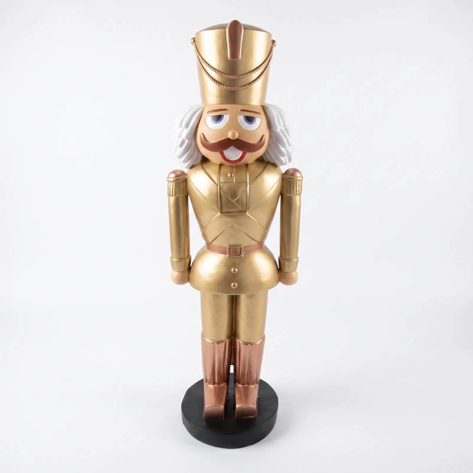Notenkraker Beeld 180cm – Goud Staand Kerstdecoratie