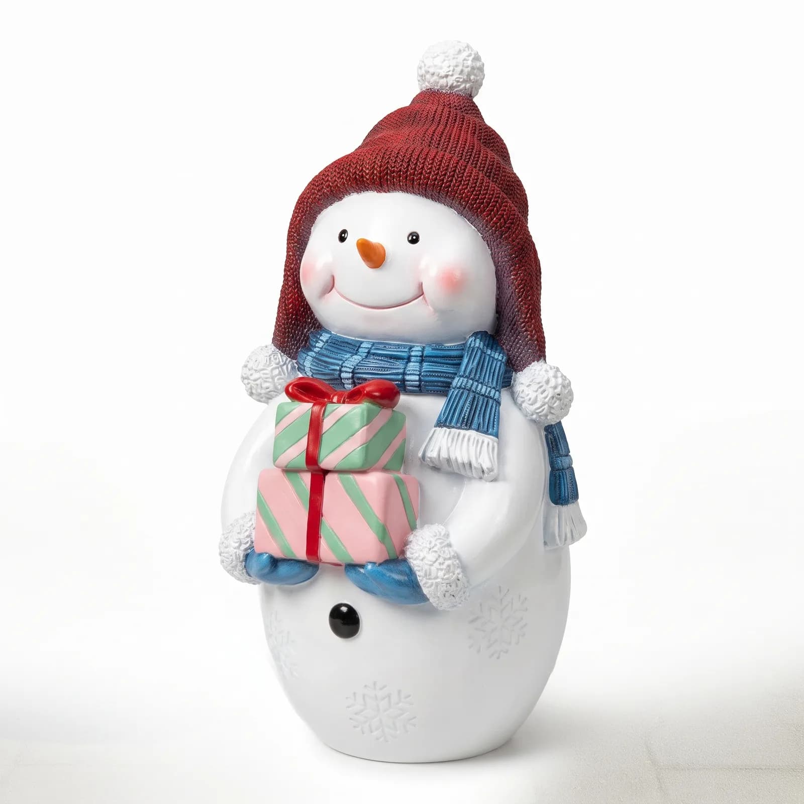 Sneeuwman 80cm – Met Cadeaus Kerstdecoratie