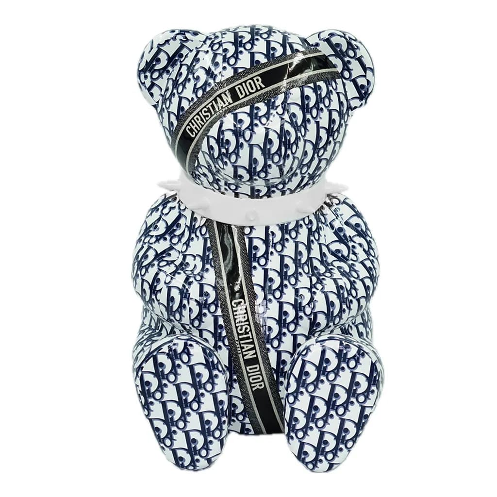 Teddybeer 45cm Zittend Hommage to Christian Dior Luxe Beeld