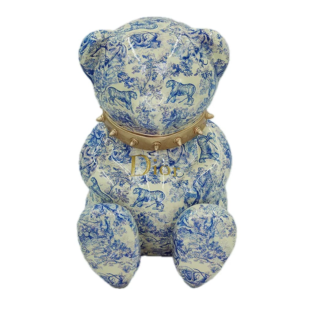 Teddybeer 45cm Zittend Hommage to Dior Luxe Beeld