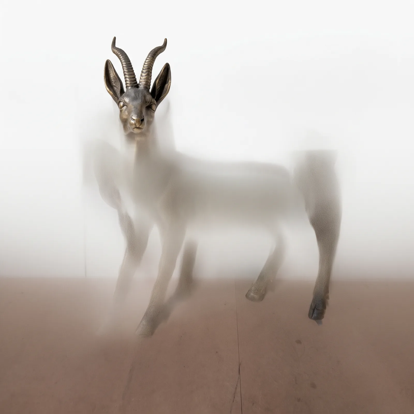 Antilope Beeld Staand 125cm – Brons Tuinbeeld