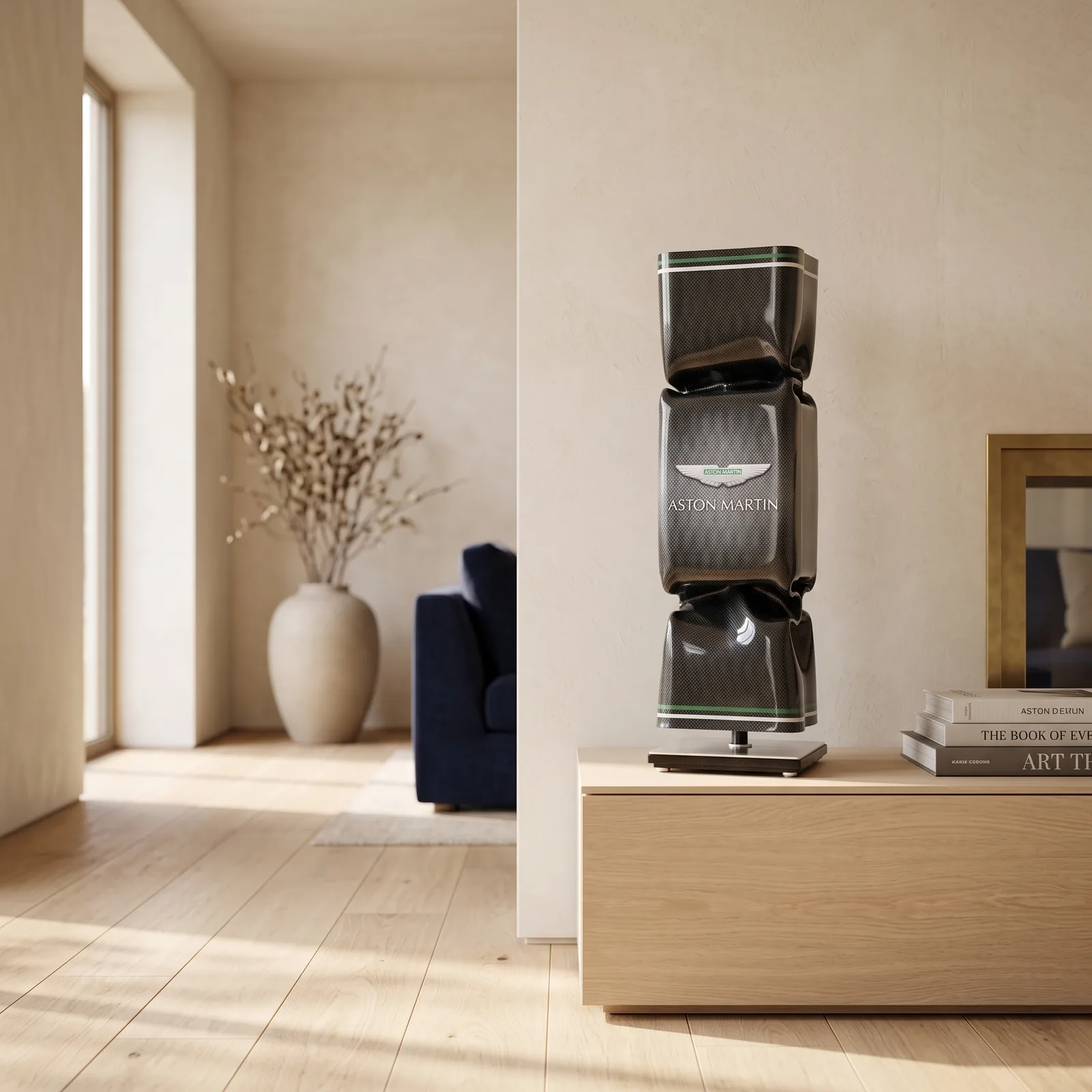 Art Candy Toffee Aston Martin – Michael Daniels — sfeerbeeld in interieur
