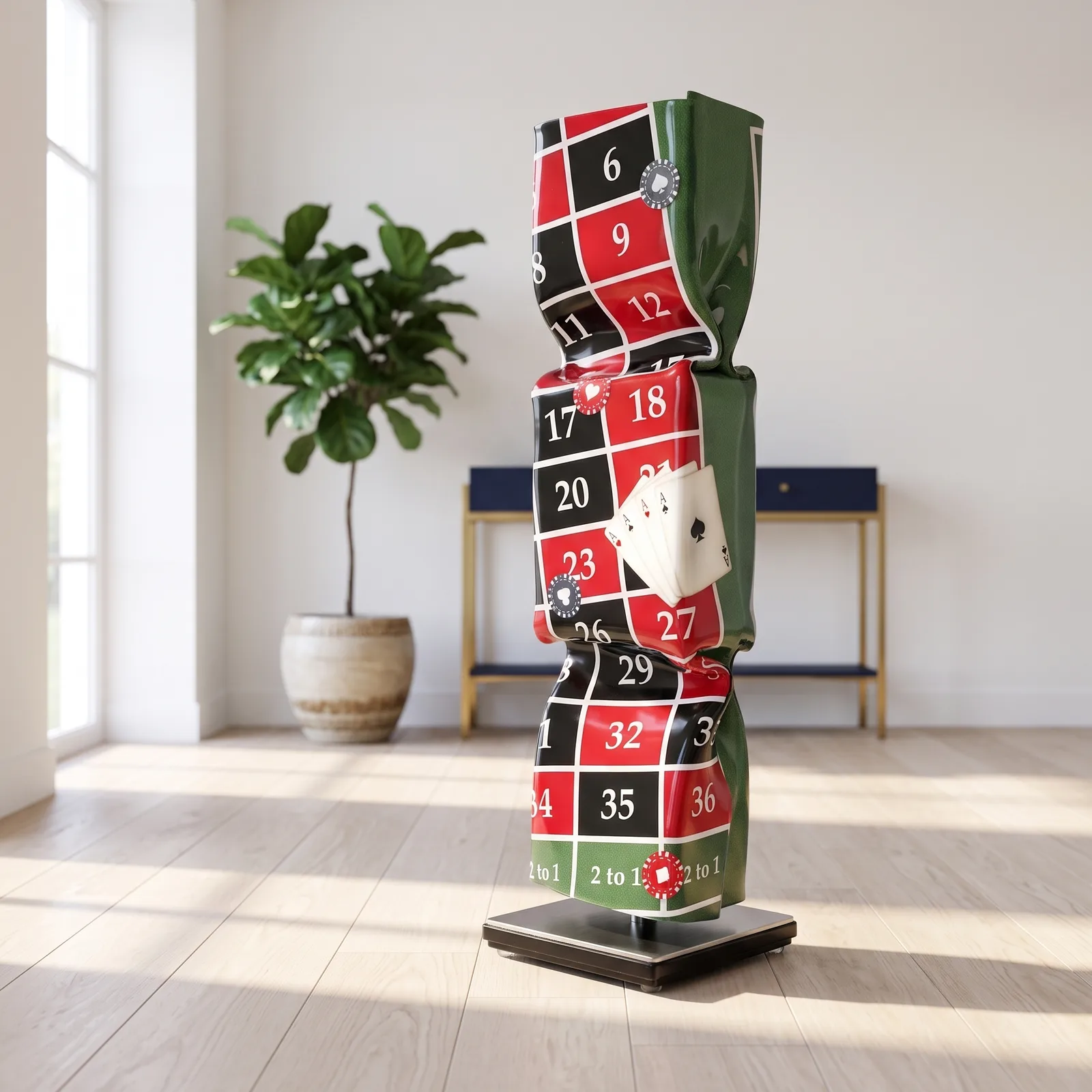 Art Candy Toffee Casino – Michael Daniels — sfeerbeeld in interieur
