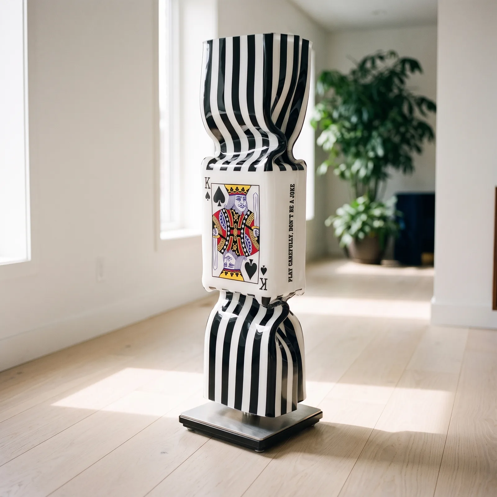 Art Candy Toffee Play Cards – Ad van Hassel — sfeerbeeld in interieur