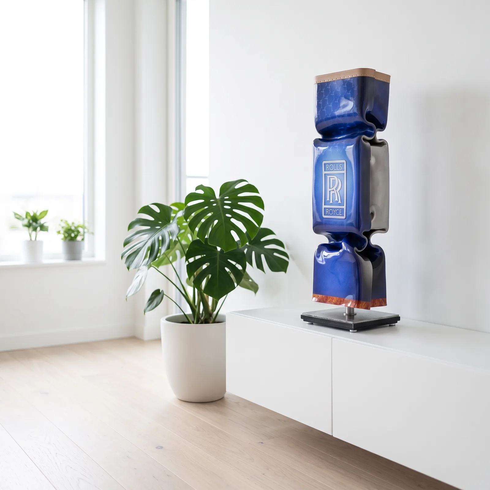 Art Candy Toffee Rolls Royce – Michael Daniels — sfeerbeeld in interieur