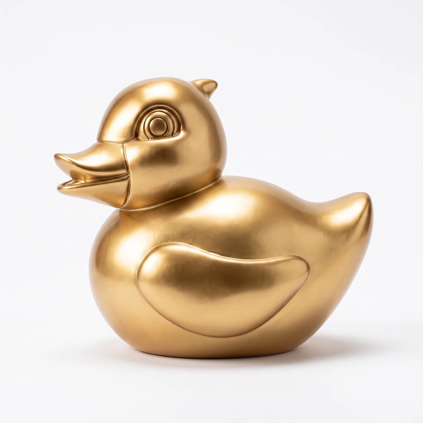 Badeend Beeld – Antiek Goud Luxe Decoratie
