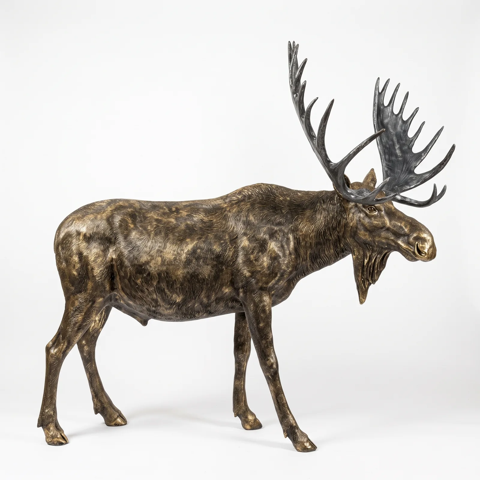 Eland Beeld Groot 240cm – Brons Tuinbeeld
